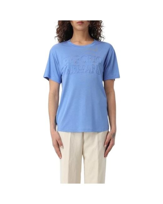 Emporio Armani Blue T-Shirts