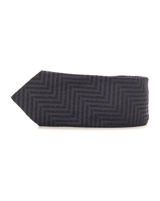 Ties di Emporio Armani in Blue da Uomo