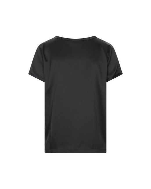 HER SHIRT HER DRESS Black T-Shirts