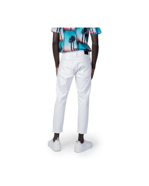 Antony Morato Blue Cropped Jeans for men