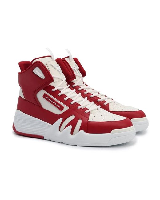 Giuseppe Zanotti Red Sneakers for men