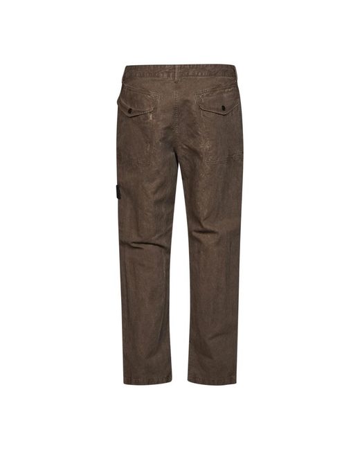 Stone Island Brown Chinos for men