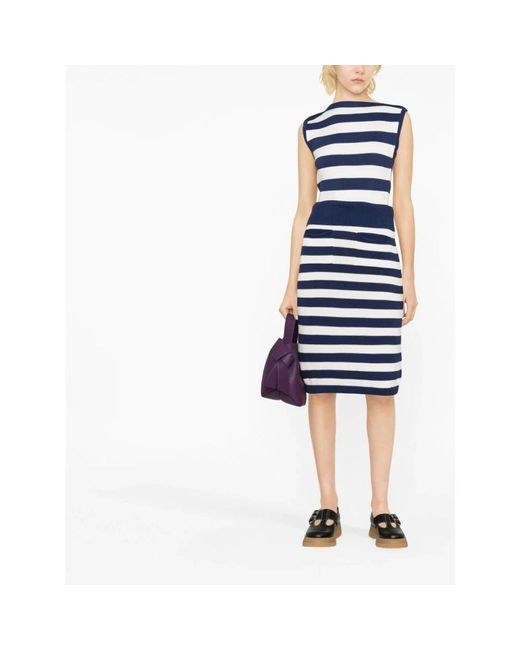 Midi Skirts KENZO de color Blue