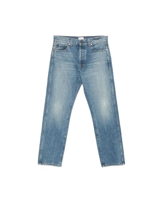 Khaite Blue Straight Fit Jeans
