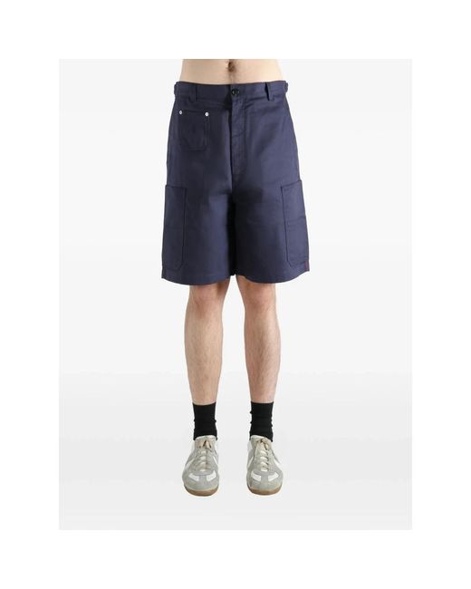 Givenchy Blue Casual Shorts for men
