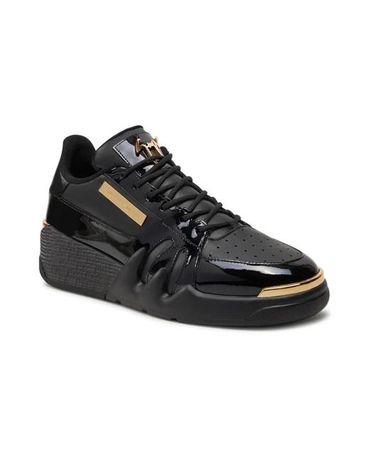 Giuseppe Zanotti Black Sneakers for men