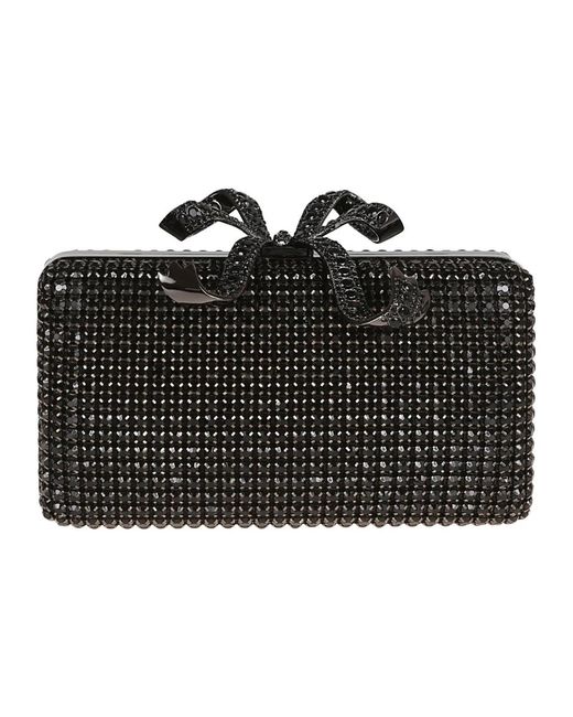 Self-Portrait Black Schwarze Clutch Tasche Elegant Vielseitiger Stil