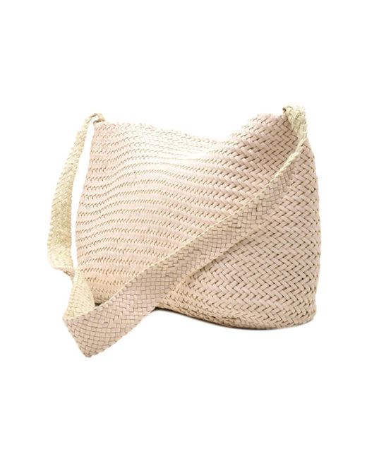 Shoulder Bags di Dragon Diffusion in White