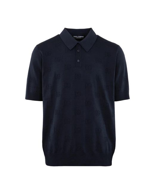 Dolce & Gabbana Polo shirts in Blue für Herren