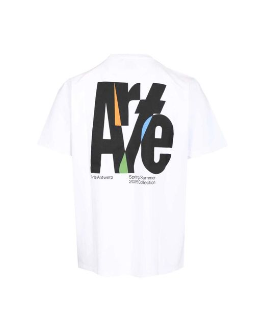Arte' White T-Shirts for men