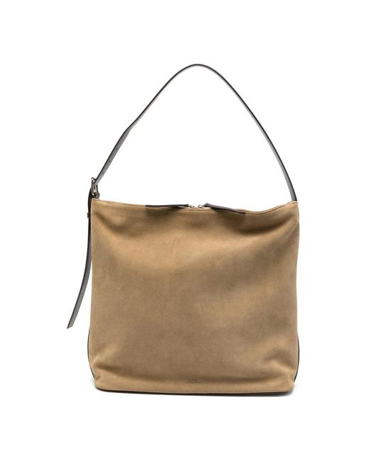 A.P.C. Natural Shoulder Bags