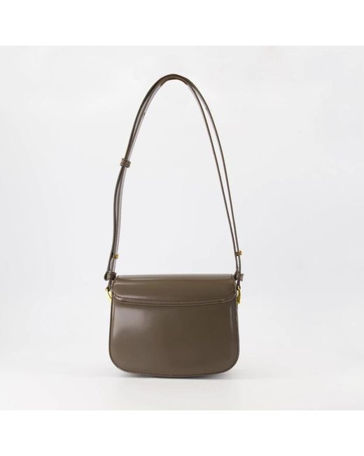 AMI Brown Shoulder Bags