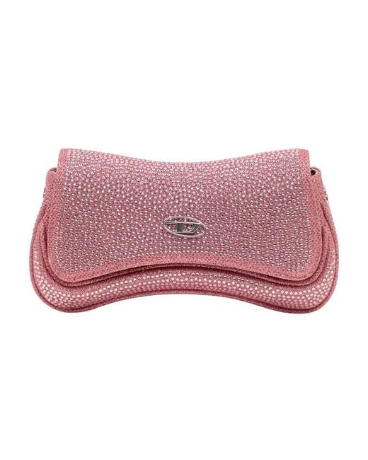 DIESEL Red Cross Body Bags