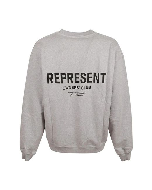 Represent Gray Sweatshirts for men