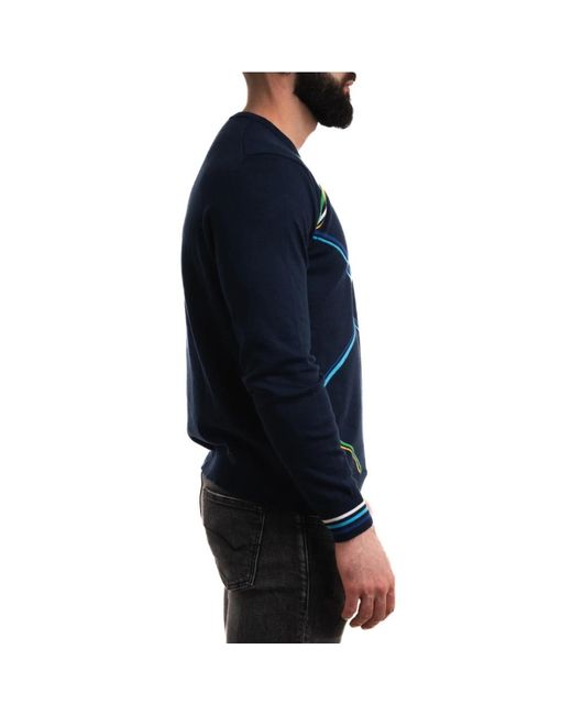 Knitwear > round-neck knitwear Harmont & Blaine pour homme en coloris Blue