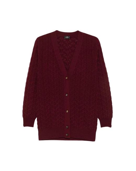 Cardigans Etro en coloris Purple