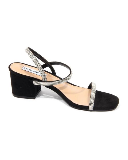 Steve Madden Black High Heel Sandals
