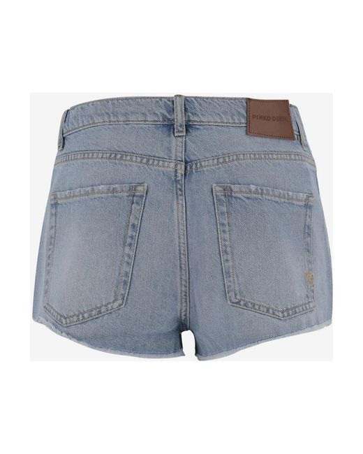 Pinko Blue Denim Shorts