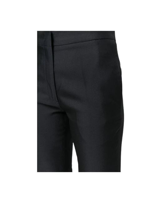 Jil Sander Black Wide Trousers