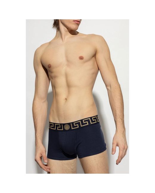 Bottoms Versace de hombre de color Blue