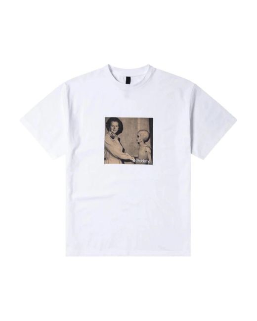 T-Shirts No Problemo de hombre de color White