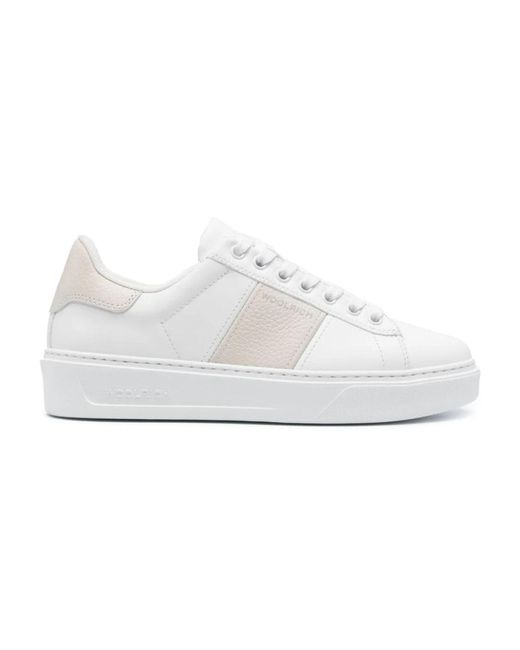 Sneakers classic court di Woolrich in White