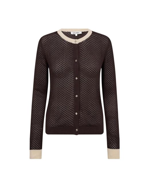 co'couture Brown Cardigans