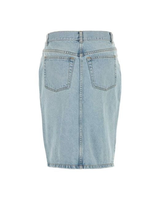 GIMAGUAS Blue Denim Skirts