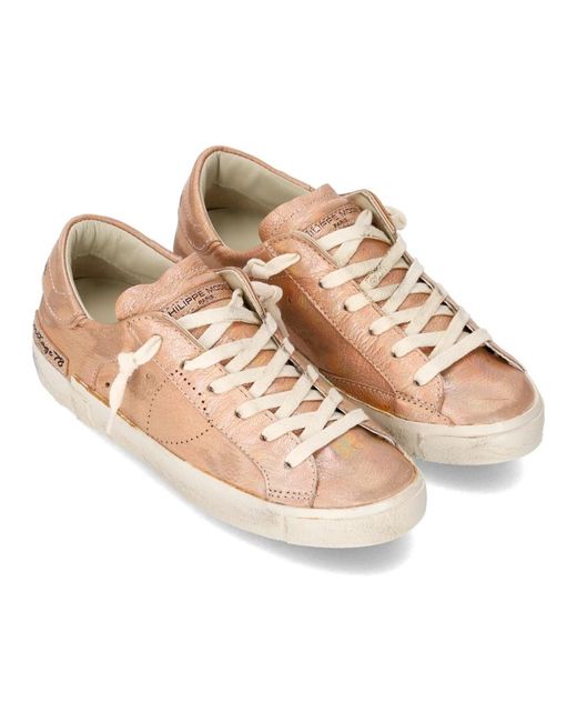 Philippe Model Pink Sneakers
