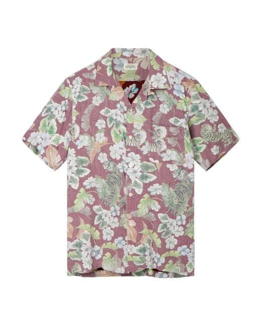 Hartford Gray Short Sleeve Shirts for men