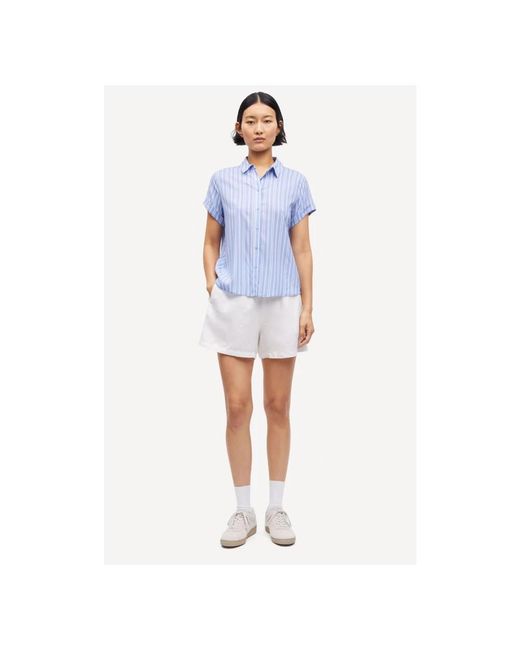 Samsøe & Samsøe White Casual Shorts