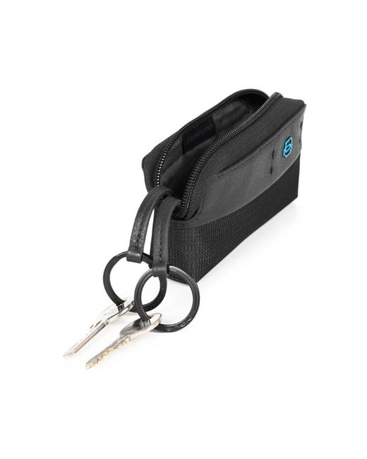 Piquadro Black Keychains