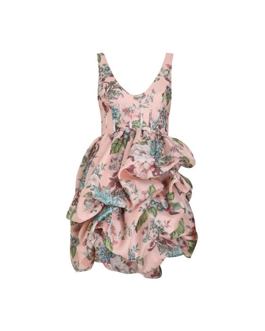 Zimmermann Pink Short Dresses