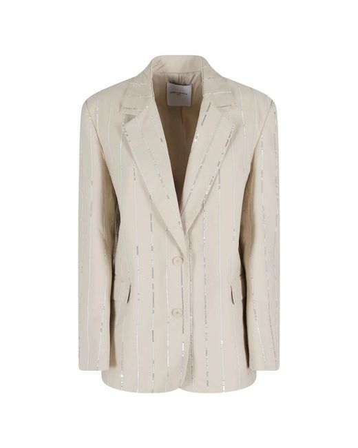 Isabelle Blanche Natural Blazers