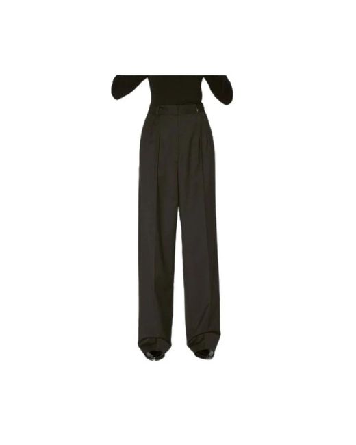 Barbara Bui Black Wide Trousers