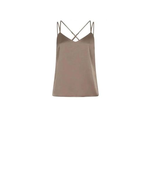 Dante 6 Natural Sleeveless Tops
