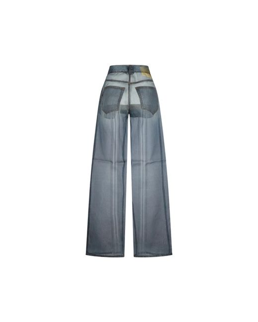 Haikure Blue Wide Jeans