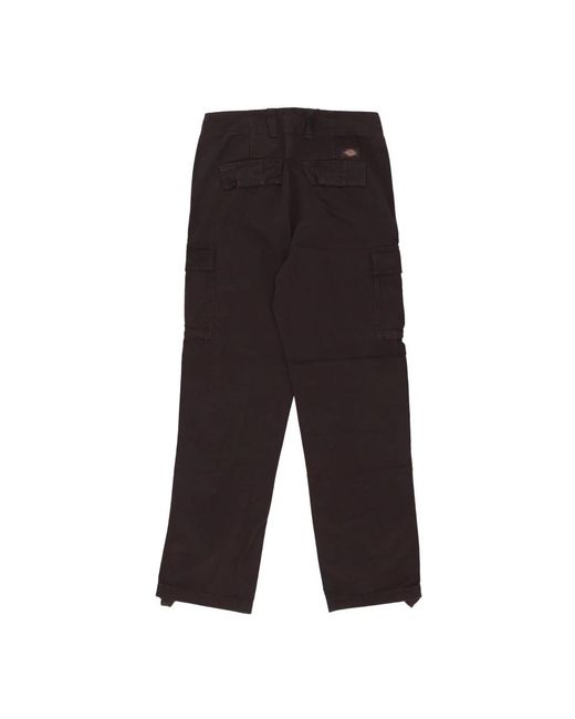 Dickies Black Straight Trousers for men