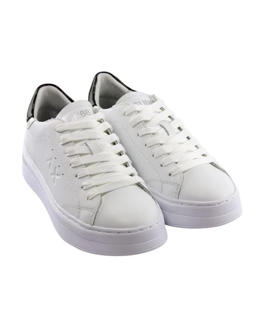 Sun 68 Gray Sneakers