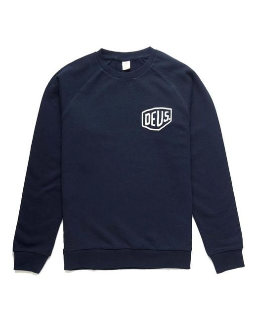 Deus Ex Machina Blue Sweatshirts for men