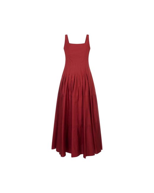 Max Mara Feltre Jurk in het Red