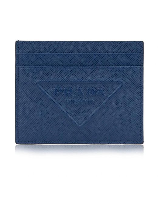 Wallets & Cardholders Prada de hombre de color Blue