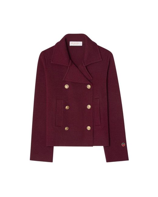 BUSNEL Purple Blazers