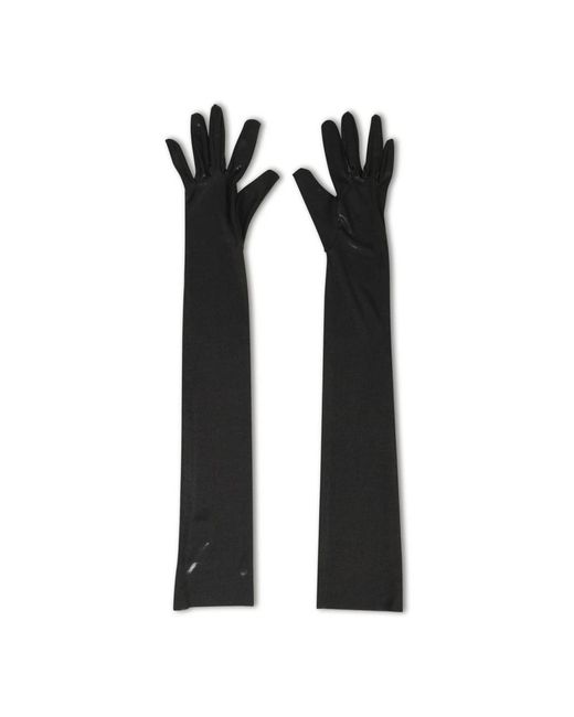 Norma Kamali Black Gloves