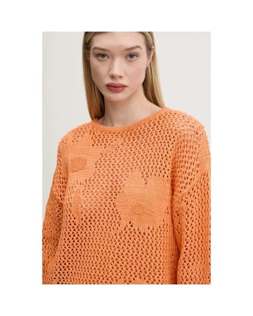 Desigual Orange Bruma Pullover