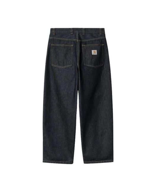 Carhartt Blue Loose Fit Jeans for men
