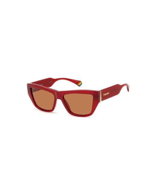 Polaroid Red Sunglasses