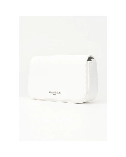 Gaelle Paris White Weiße Umhängetasche Romantisch Elegant Vielseitig
