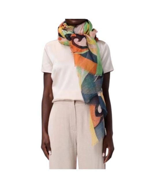Etro Green Scarves
