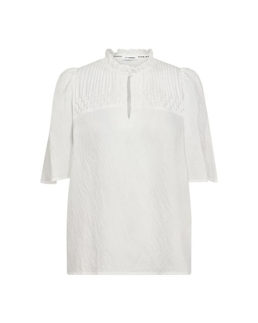 Blouses di co'couture in White